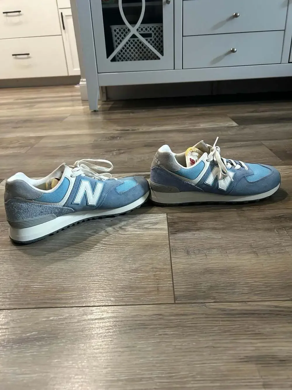 New Balance 574 Sneakers Ice Blue / Sea Salt